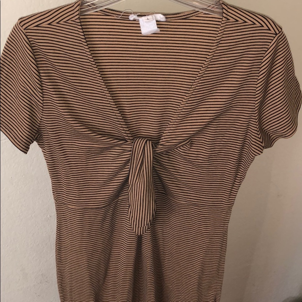 stripped dress